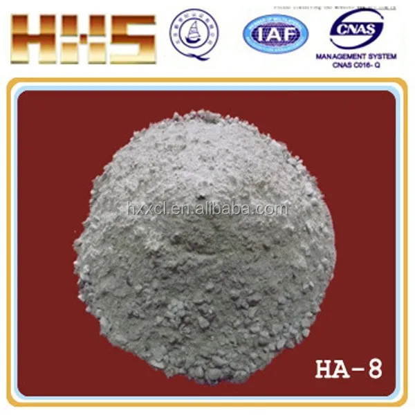 
Top quality calcium aluminate cement , neutral lining HA-8 with corundum powder 