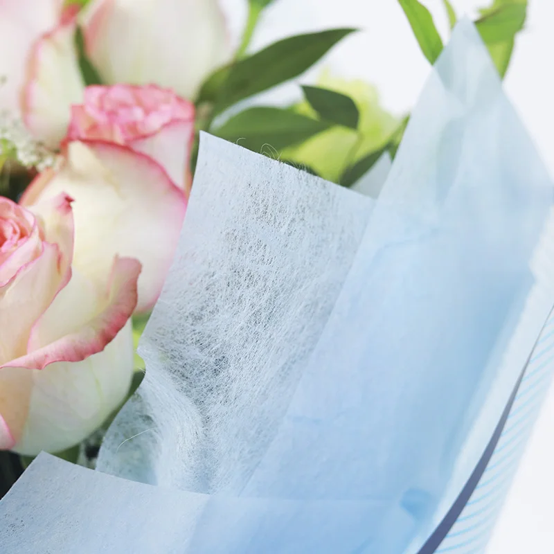 
Solid Florist Accessories Wholesale Waterproof Wrapping Paper For Flower 