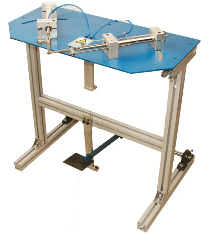 Nylon Tape red white stripe ribbon Butterfly Knot Making Machine