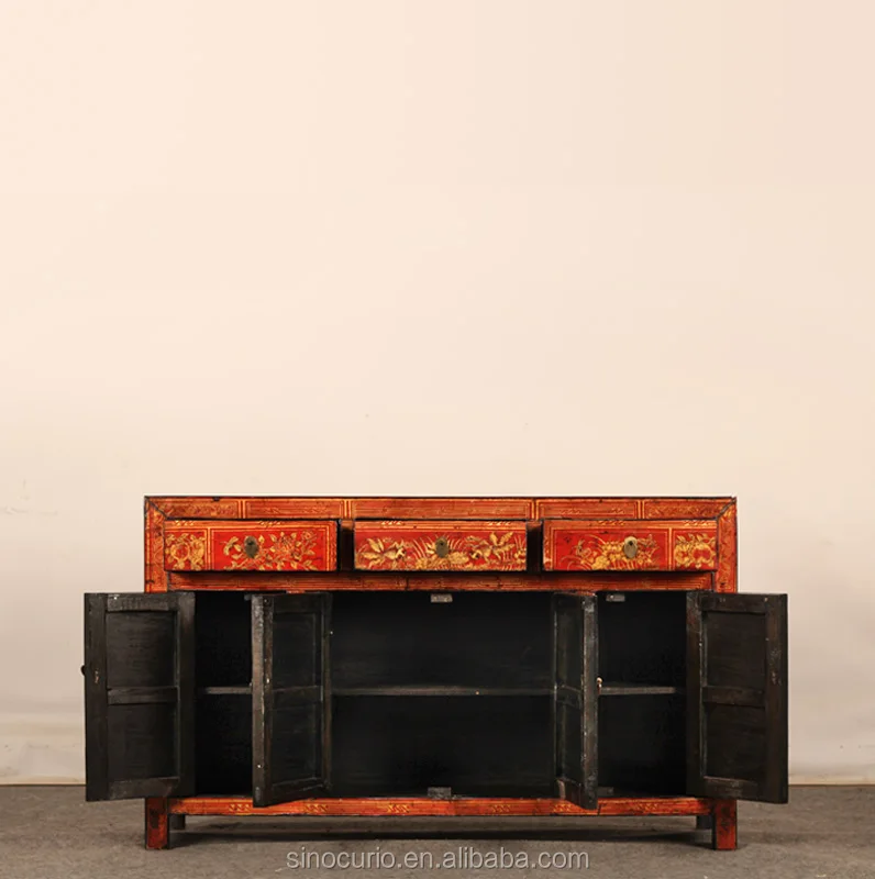 Антикварная китайская окрашенная мебель Dongbei