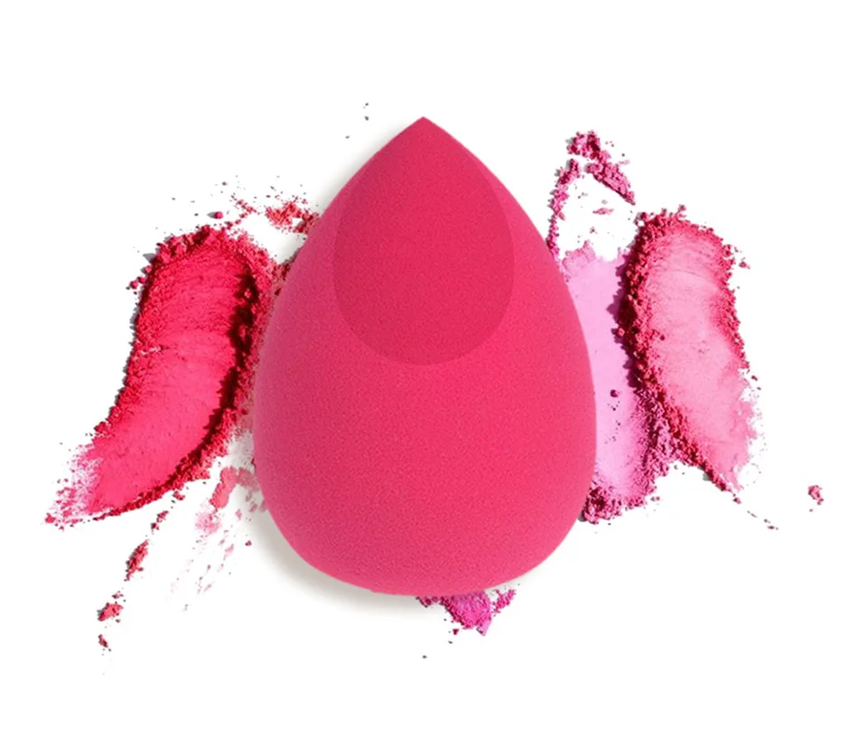 Custom packaging provided 3pcs different color wholesale makeup sponge set no latex