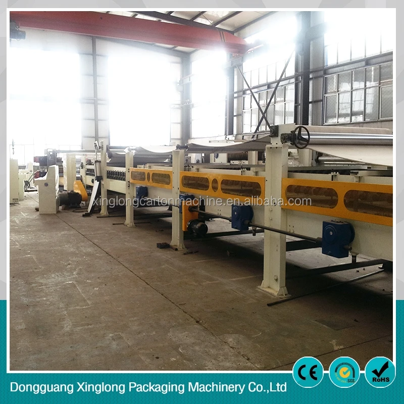 Профессиональный 3ply картона производственной линии гофрокороб машины