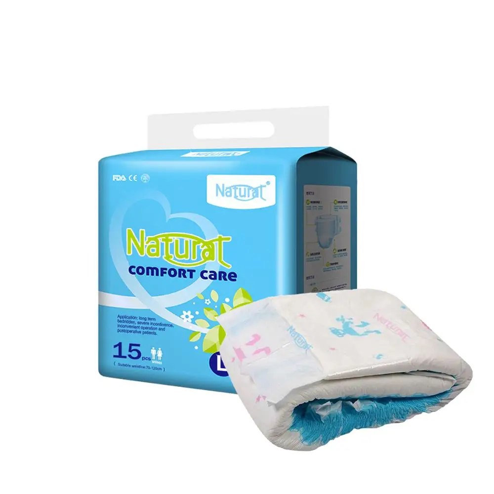 Best price wholesale OEM elderly diapers disposable adult diaper for bedridden patients