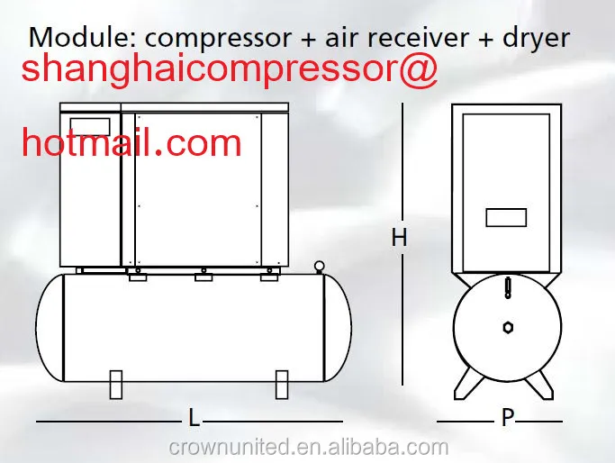 UP6-15C Rotary Screw Air Compressor - Ingersoll Rand Authorized