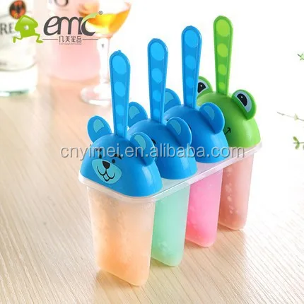 New Products Cartoon Pattern ice mold ice pop