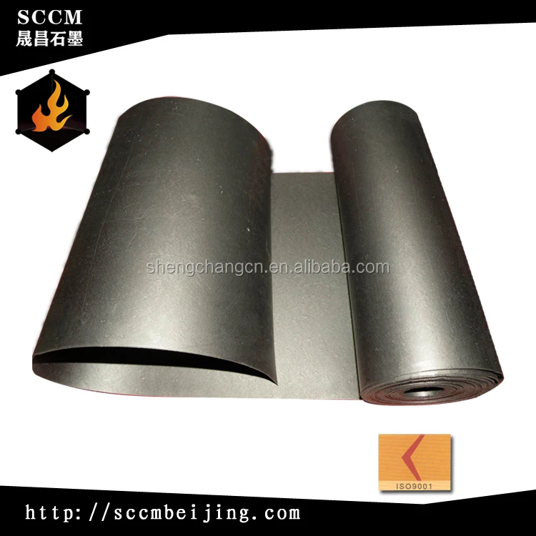 China Professional Fire Proof New Design Composite Graphite Sheet With Reinforcement