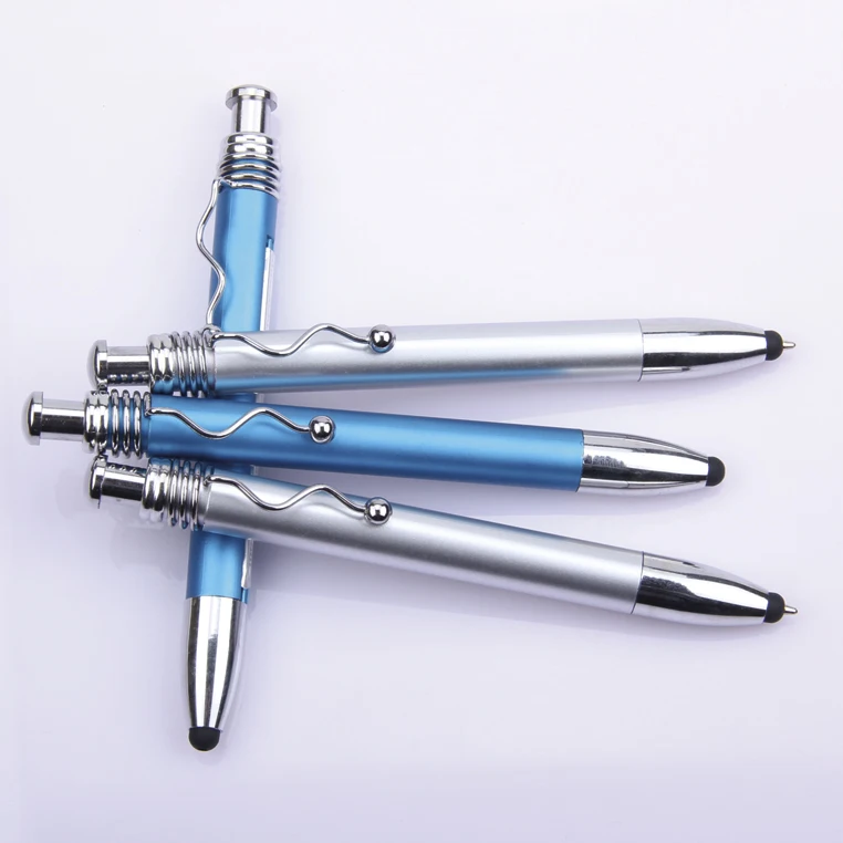 New Peculiar design Snake clip Touch screen ABS banner pen with logo