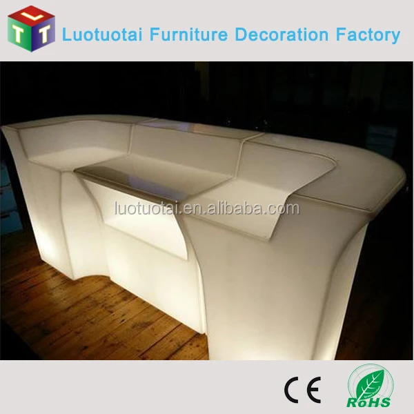 
led lighting bar counter /waterproof LED bar/plastic bar counter 