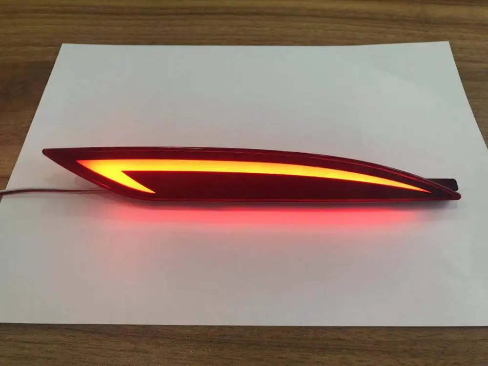 New arrived led rear bumper lamp reflector for HYUNDAI sonata 8th 2011-2014 sonata rear light