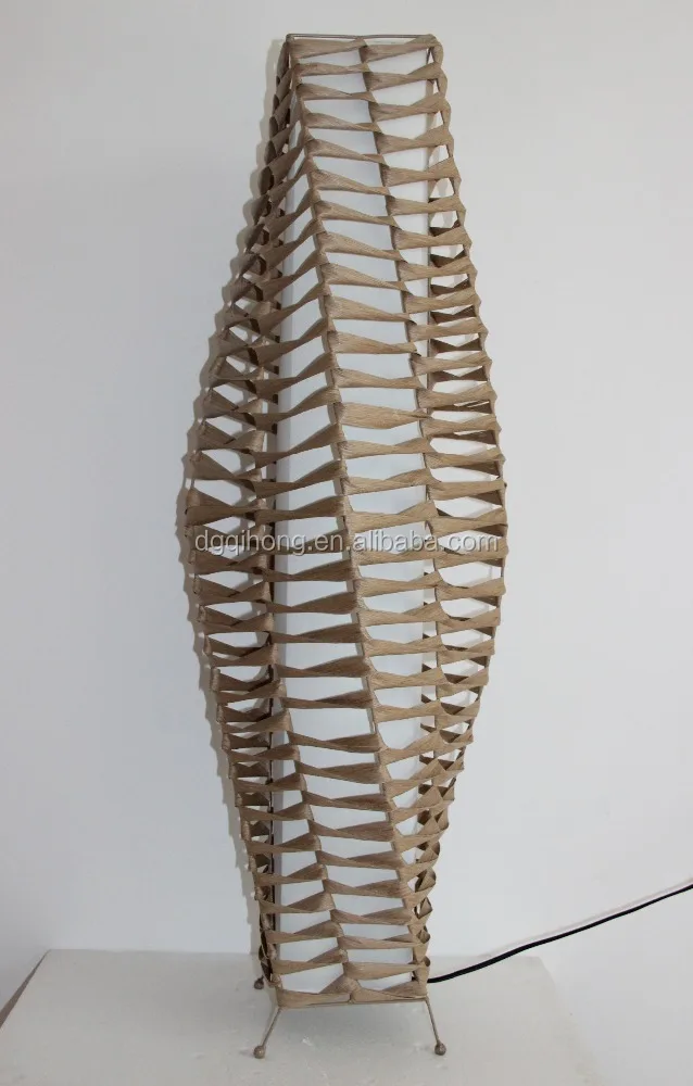 
indoor lighting unique decorative floor paper lamp 