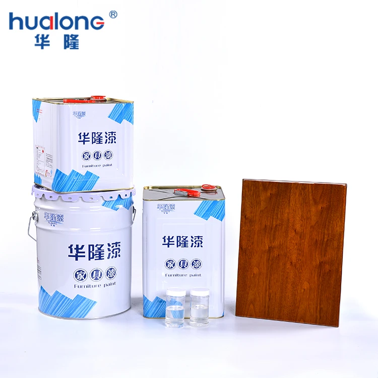 
High Gloss Scratch Resistance Rubber Wood Paint PU Coating 