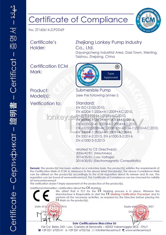 1.5kw 2HP 380V Electric submersible sewage water pump QX10-25-1.5