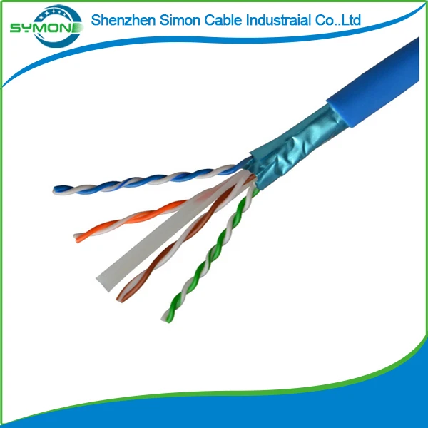 OEM factory price 26AWG 0.38mm CCA cat6 cable UTP network cable