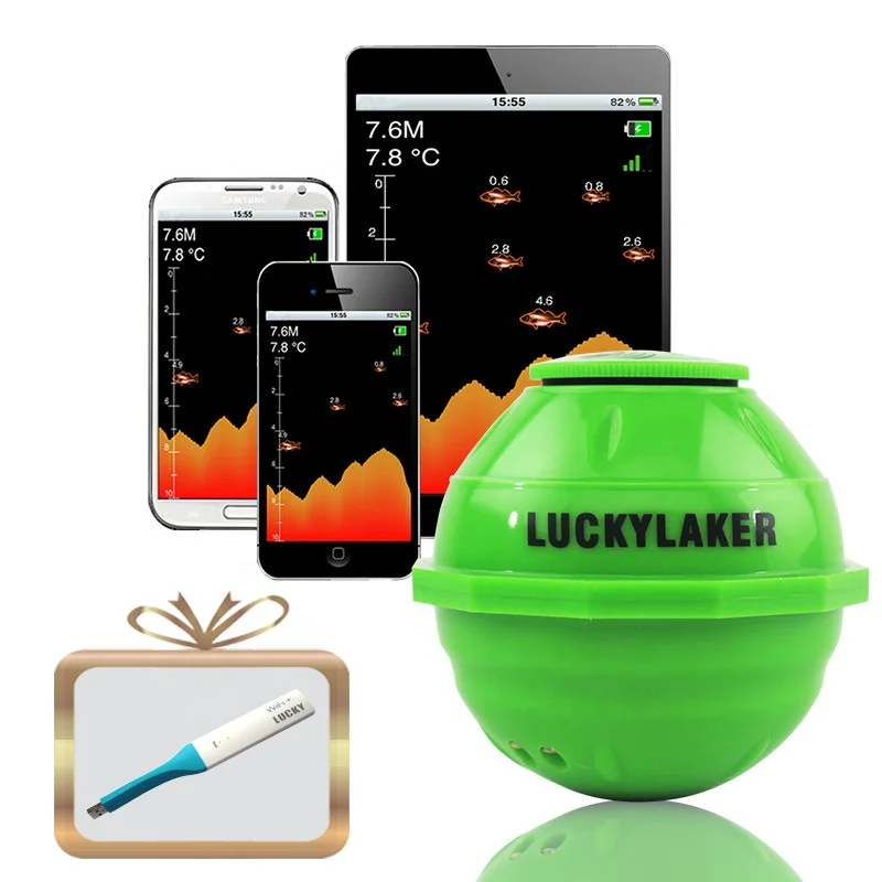 LUCKY  Fish Finder  IOS Android  WIFi Wireless Fish Finder FF916