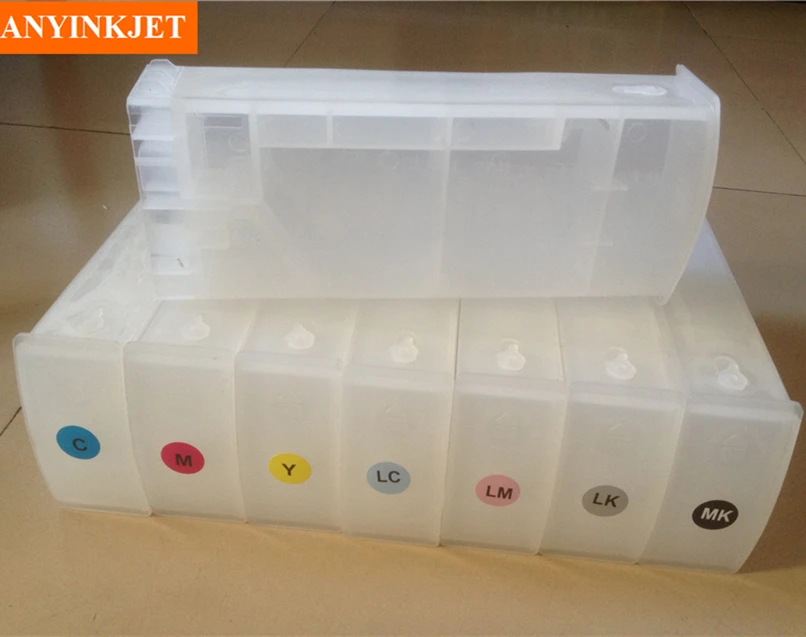 C4930A C4935A 800ml Bulk Ciss Refillable Ink Cartridges For HP Designjet Z6100 Z 6100 Plotter