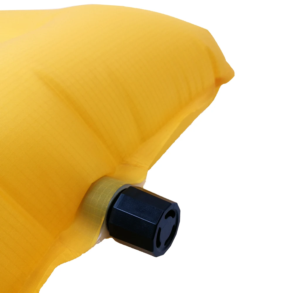 New Design Outdoor Yellow rectangle nylon fabric inflatable air pillow