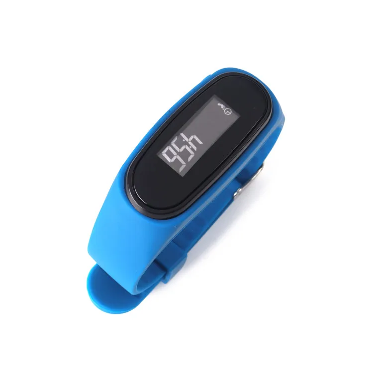 Wholesale new smart wristband 3D pedometers are available for both men and women wristband pedometer