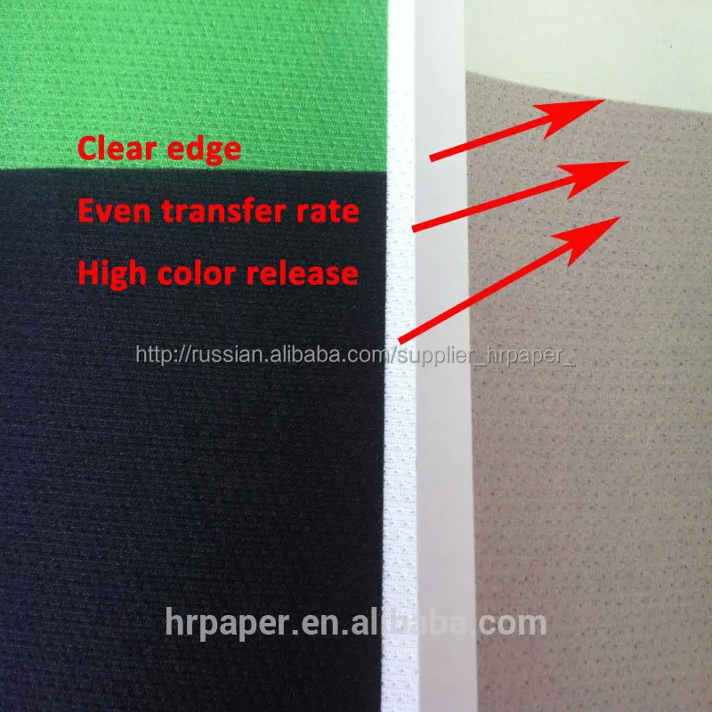 100gsm цифровая передача сублимации бумага для fashinon одежды