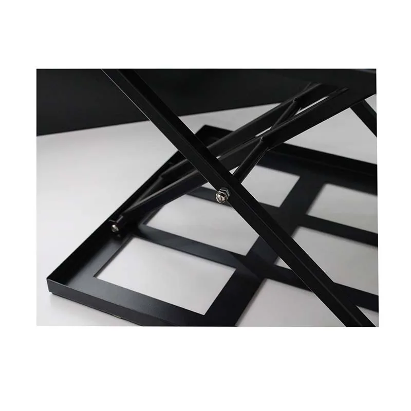 Best quality office folding height adjustable standing desk ,desktop ergonomic sit stand workstation table, laptop converter