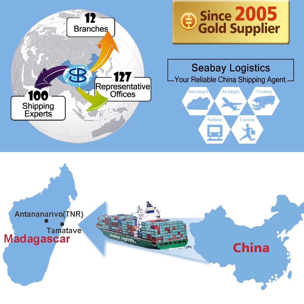 cheap sea freight forwarder shipping china to madagascar
