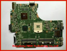 Free shipping N53SV motherboard for Asus N53SN N53SM laptop motherboard 1G 2G (optional) nvidia GT540M 4RAM slots Rev 2.0 2.2