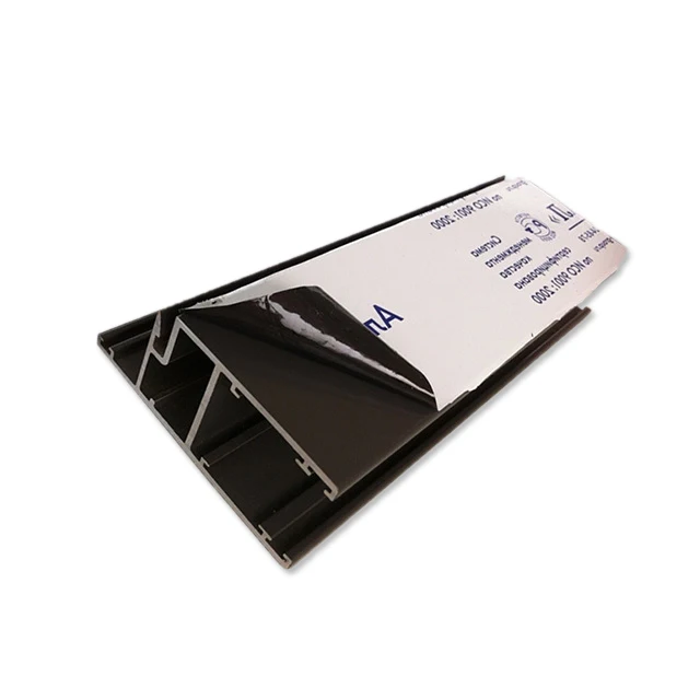 
 0,08 мм пескоструйная Pe защитная пленка для оконного алюминиевого профиля с принтом  