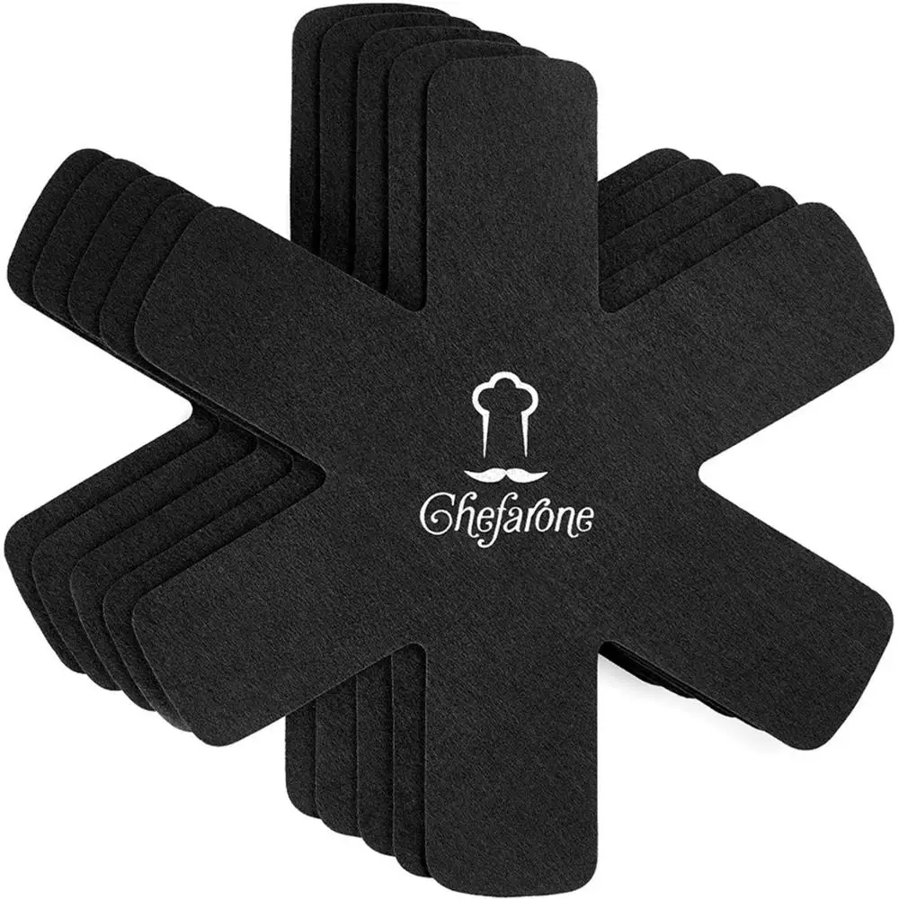 Logo printed needle punched nonwoven fabric pan protectors