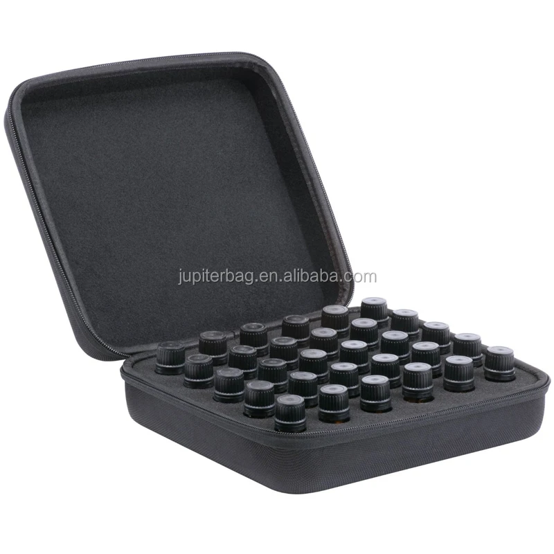 eva essential oil tool case organizer with foam insert for 30bottles