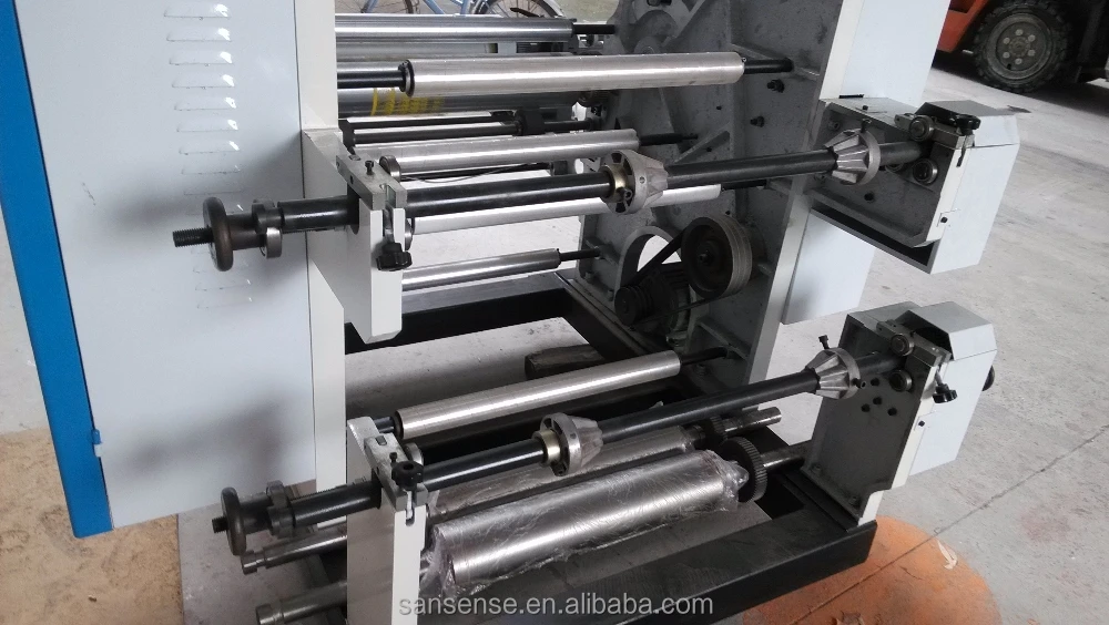 YT-2600 2 colour flexo printing machine plastic film flexo printing machine printing flexographic