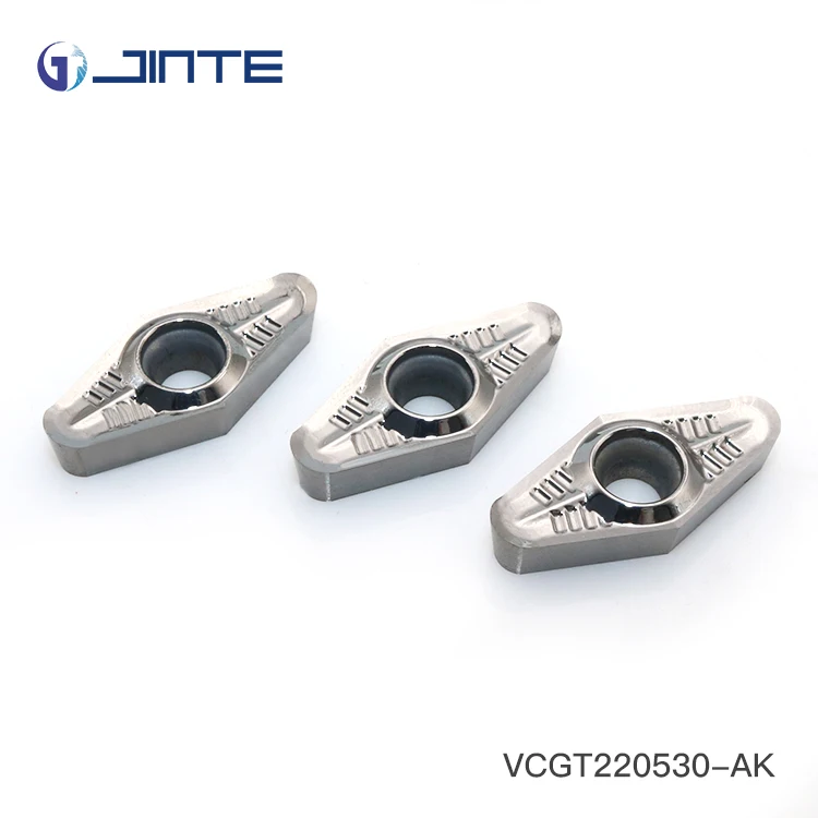 VCGT 220530 tungsten carbide turning insert for aluminum and copper