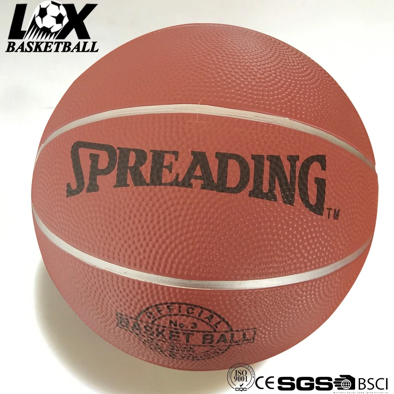 
Promotional Colorful Rubber Material Design Basketball Ball 