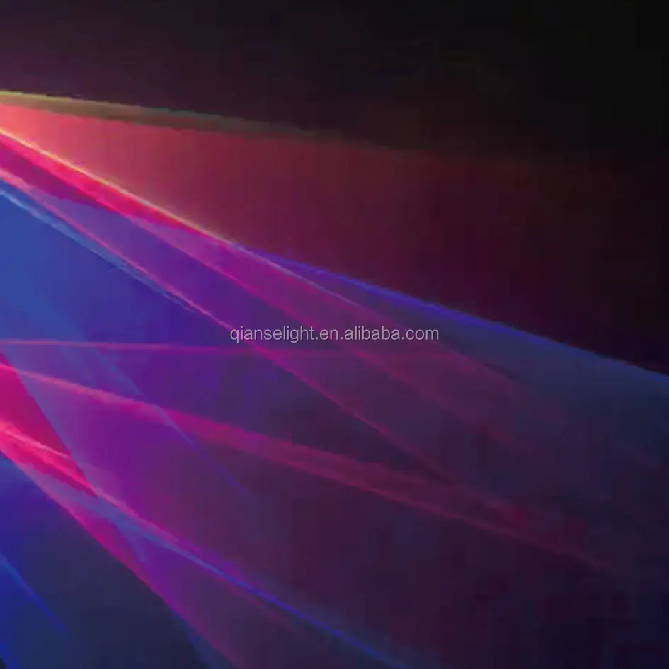 Animation laser 4 Lenses laser projector Laser diode source effect with built in animation emitting red green blue yellow beams