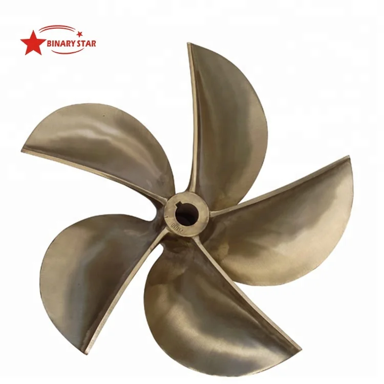 
5 blade bronze ship propeller 