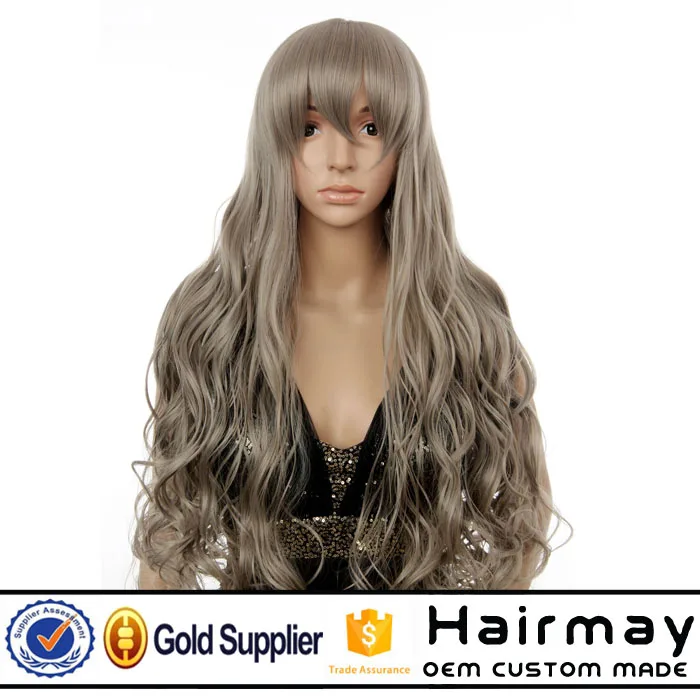 
Korean style wholesale cheap synthetic wigs cosplay wigs hair wig long curly wig01 