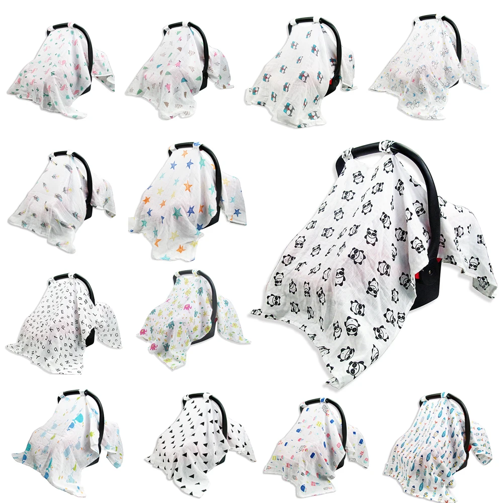 
muslin car seat cover 