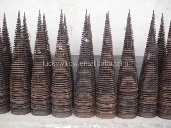 Wicker camping house / wicker garden decoration --- flower stand & planter