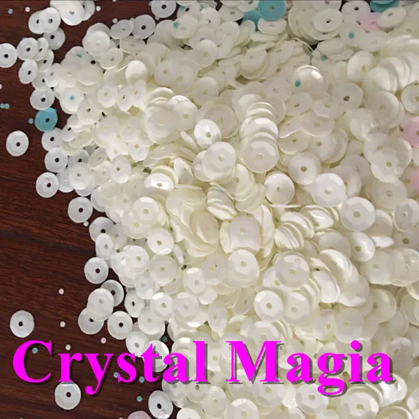 New Flat Loose Sequins 30mm Fashion Cup Shape Colored AB Spangle