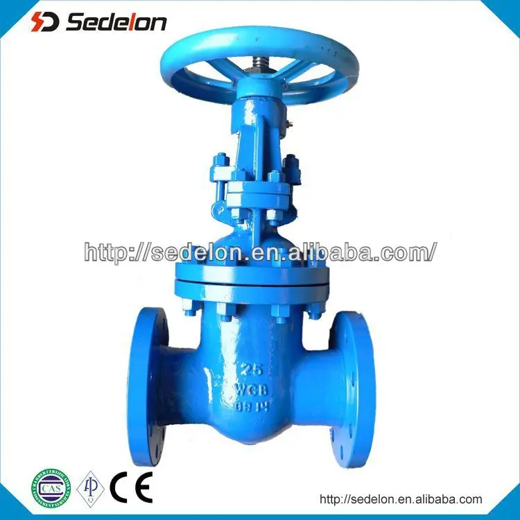 GS-C25 Flanged Ends Flexible Wedge O S &Y DIN PN25 DN80 Gate Valves