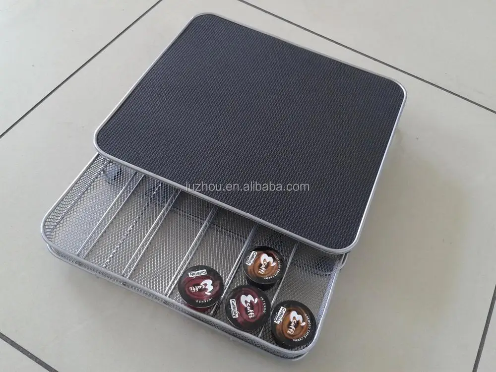 Hot Sale Dolce Nespresso or Caffitaly Coffee Pod Coffee Capsule drawer for holder Coffee Shop Display
