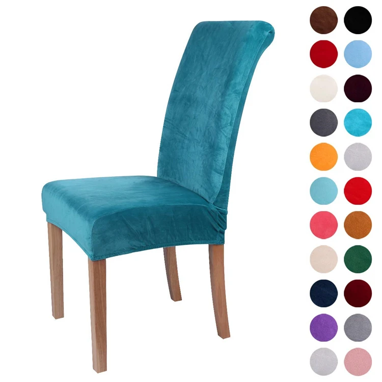 
Velvet Spandex Fabric Chair Cover,High Quality Chair Cover,Lounge Chair Cover  (62023723717)