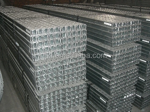 Solar Strut Channel and wall mount bracket for construction