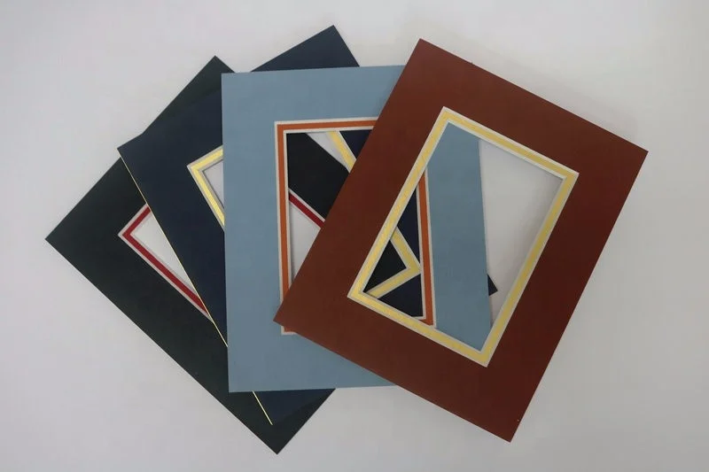 wholesale uncut matboard for photo frame custom picture frame with backing