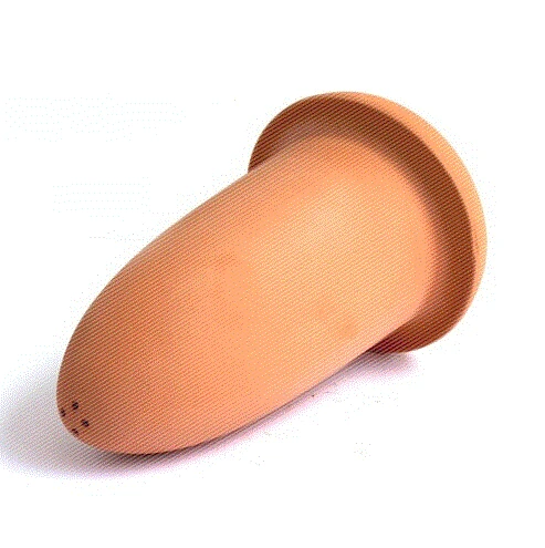 Made In China Terra Cotta Discus Breeding Cone Aquarium Cave