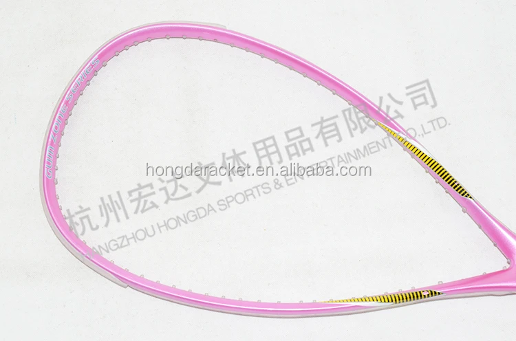 SMX980 PINK Good Design Full Carbon Squash Racket/squash Rackets for Sale/indoor Sport Squash
