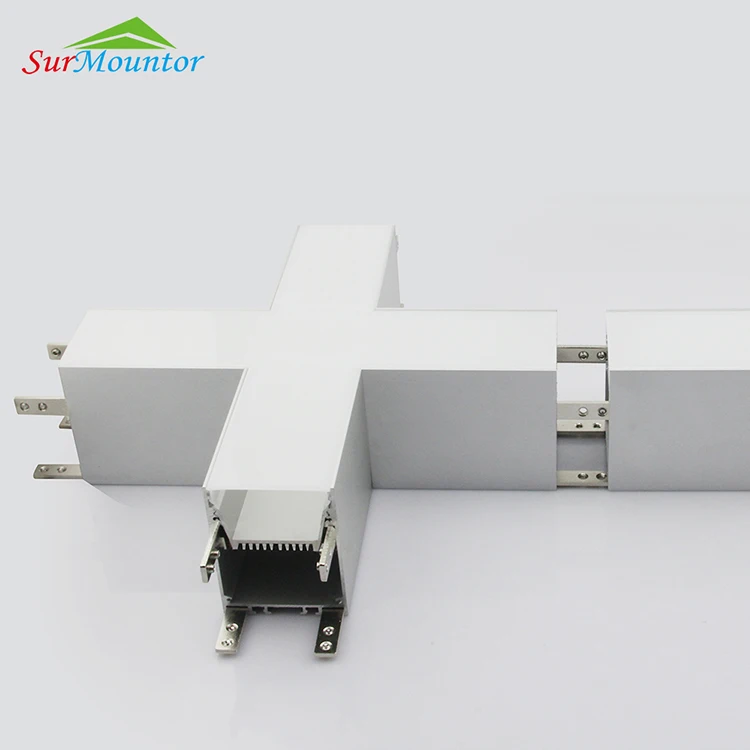 Office LED Linea Light Aluminum Extrusion Profile Kitchen Hanging Lamp Parts Light Pendant Light