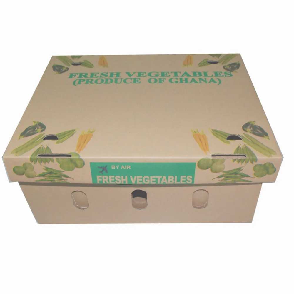 Fruit and Vegetable Use paper packaging box for cucumber