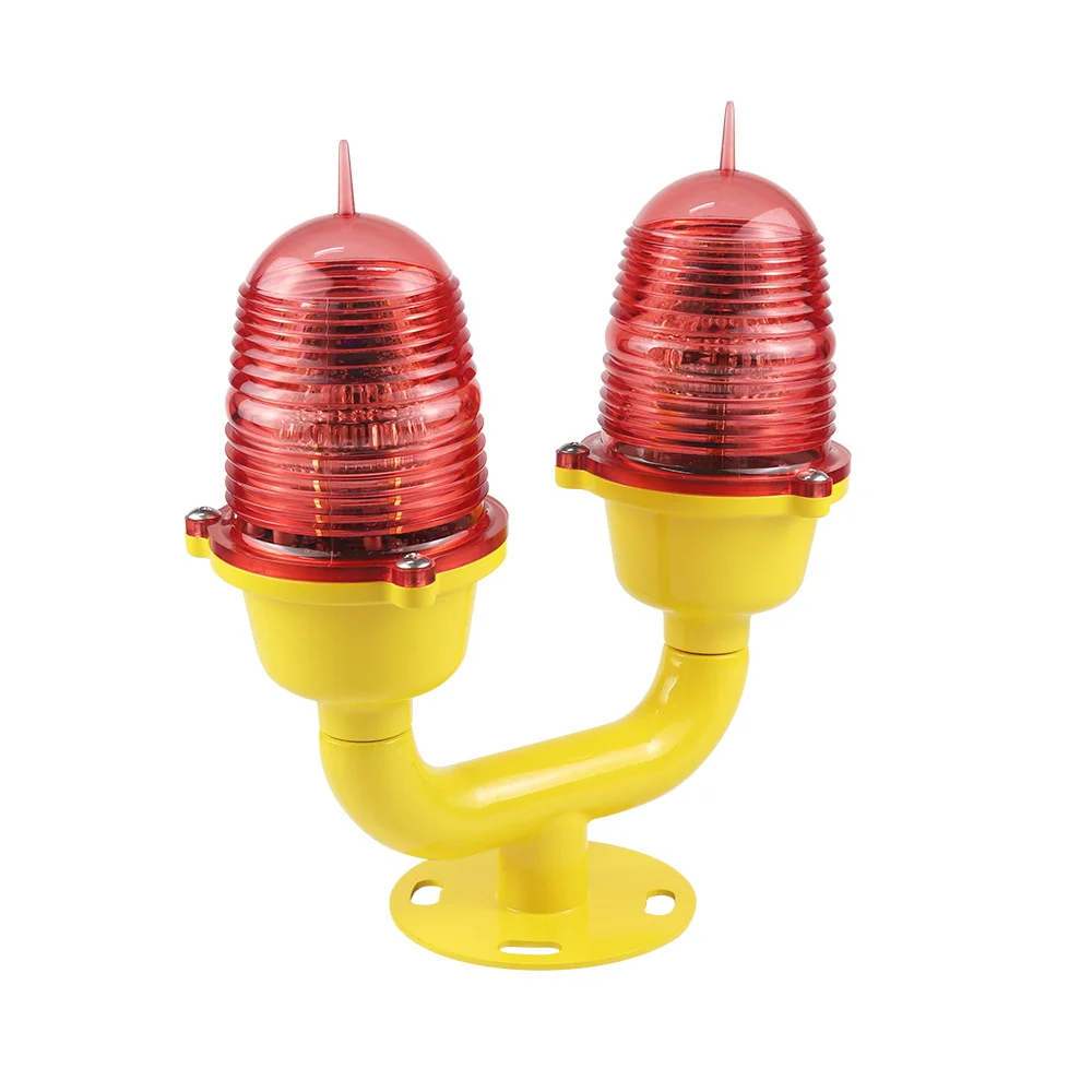 LED double obstruction light / LED dual aircraft warning light