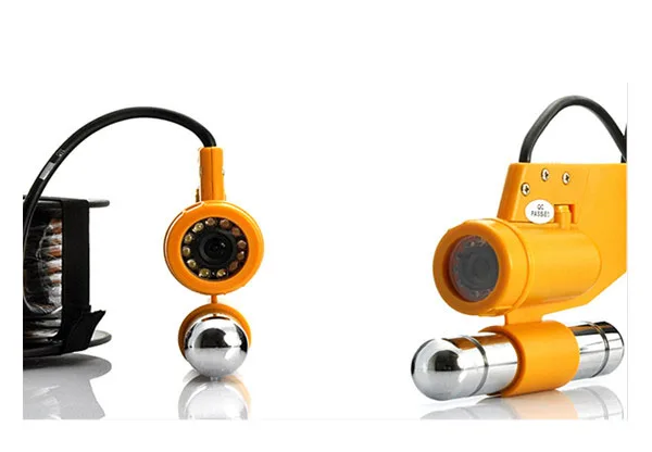 20m Cable Underwater CCTV Fishing Camera with 600TVL 12pcs White LEDs