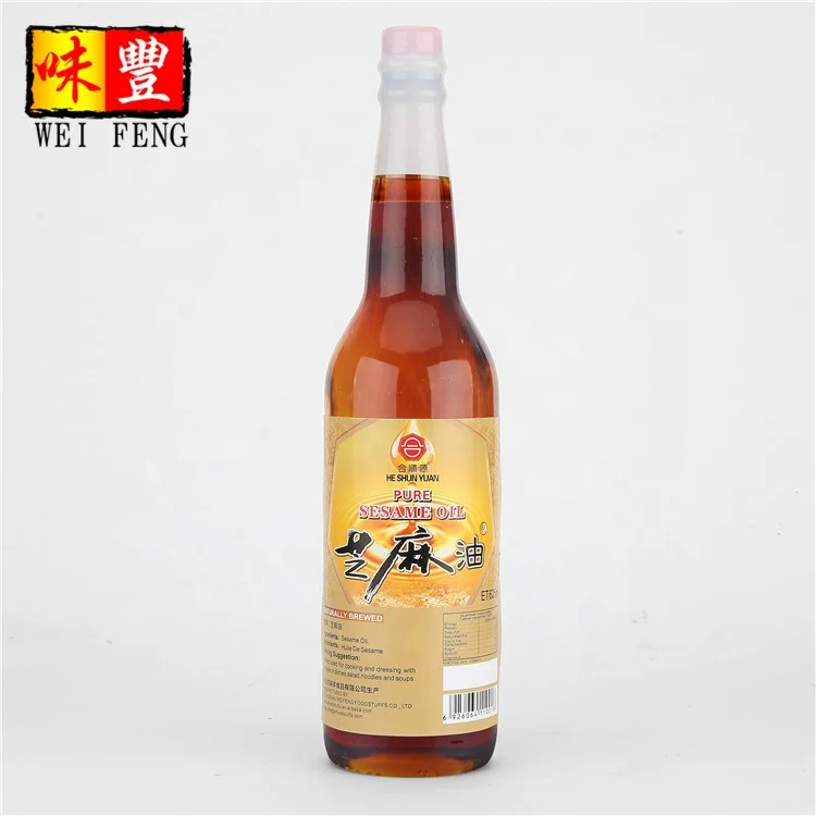 OEM BRC HACCP wholesale price natural healthy vegetable oil sale 200ML 150ML sesame seed oil