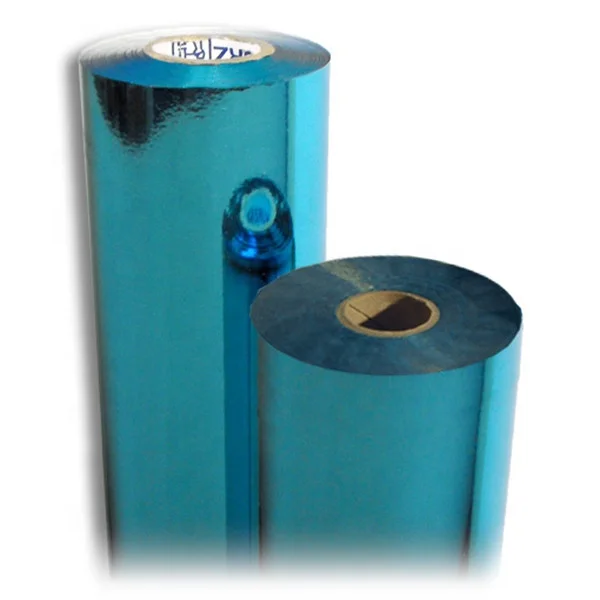 Рулон фольги с горячей штамповкой Королевского синего цвета, изготовленной фольгой Royal Glory для нанесения бумаги